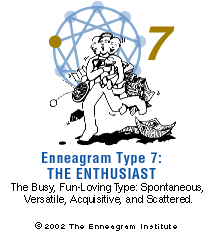 enneagram type 7 m